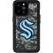NHL Seattle Kraken Camo iPhone 14 Pro Max Waterproof Case