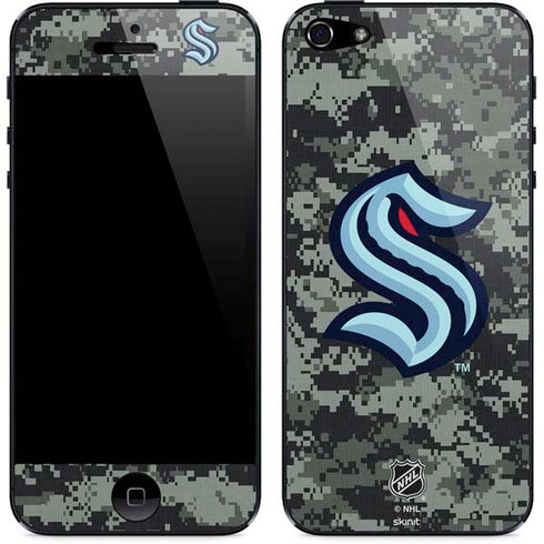 NHL Seattle Kraken Camo iPhone 5/5s/5SE Skin