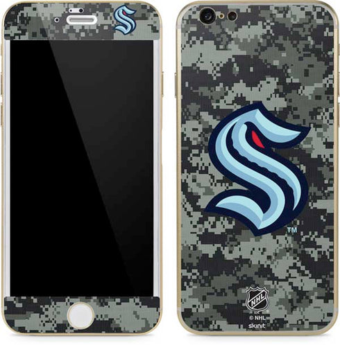 NHL Seattle Kraken Camo iPhone 6/6s Skin