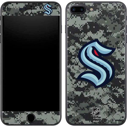 NHL Seattle Kraken Camo iPhone 8 Plus Skin