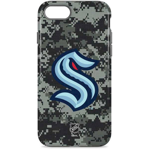 NHL Seattle Kraken Camo iPhone 8 Pro Case