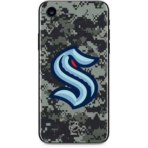 NHL Seattle Kraken Camo iPhone XR Skin