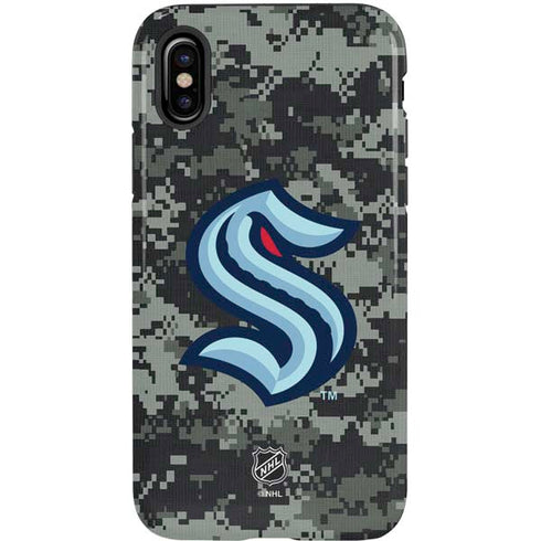 NHL Seattle Kraken Camo iPhone XS Pro Case