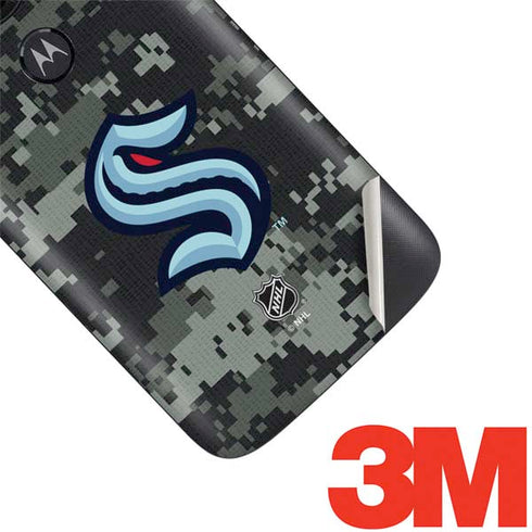 NHL Seattle Kraken Camo Moto E5 Play Skin