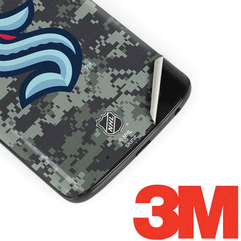 NHL Seattle Kraken Camo Moto G6 Skin