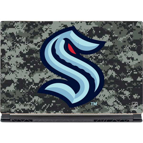 NHL Seattle Kraken Camo MSI GS65 Stealth Laptop Skin