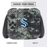 NHL Seattle Kraken Camo Nintendo Switch Bundle Skin