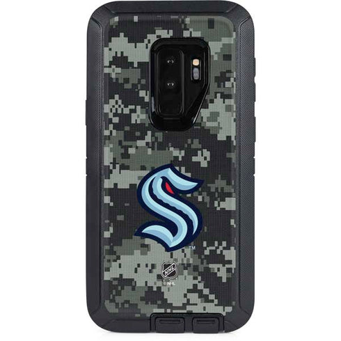 NHL Seattle Kraken Camo Otterbox Defender Galaxy Skin