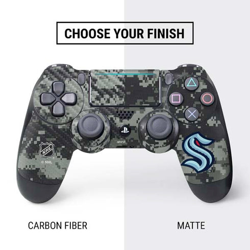 NHL Seattle Kraken Camo PS4 Slim Bundle Skin
