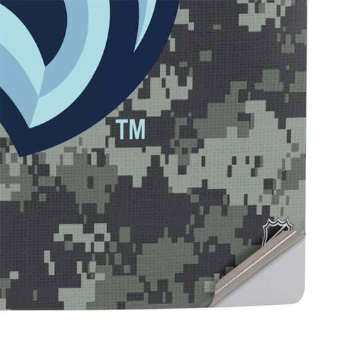 NHL Seattle Kraken Camo PS5 Console Skin