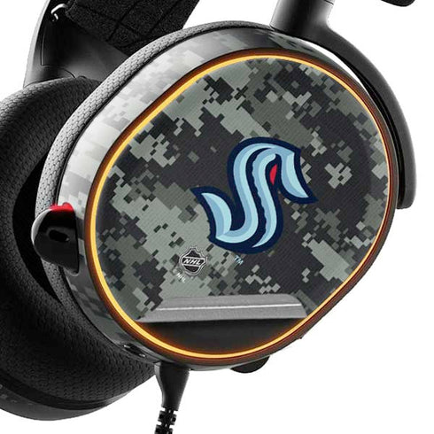 NHL Seattle Kraken Camo SteelSeries Arctis 3 Skin