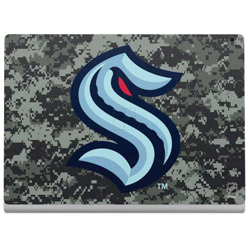 NHL Seattle Kraken Camo Surface Book 2 13.5in Skin