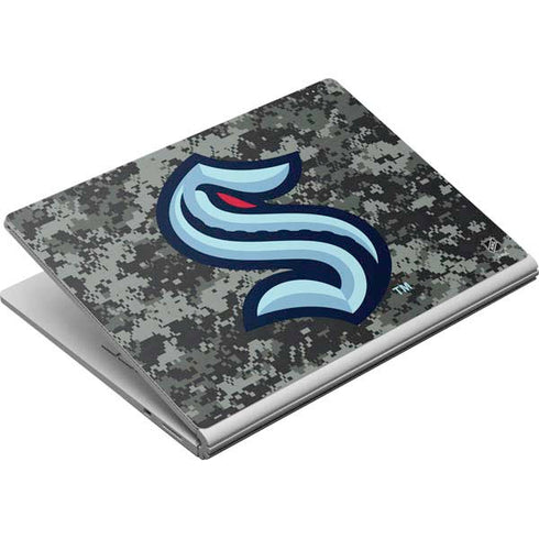 NHL Seattle Kraken Camo Surface Book Skin