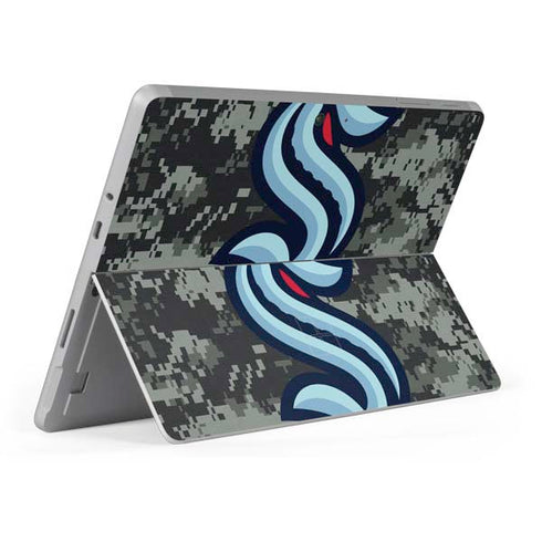 NHL Seattle Kraken Camo Surface Go Skin