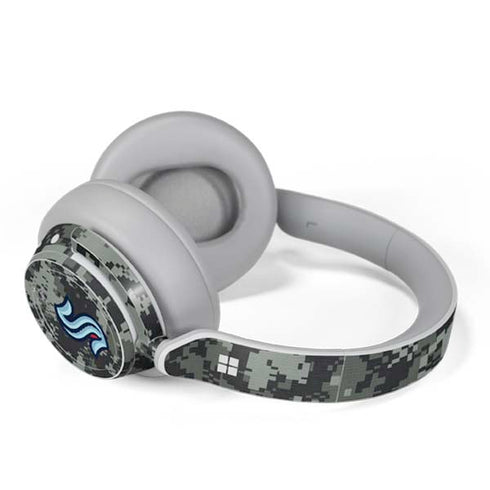 NHL Seattle Kraken Camo Surface Headphones Skin