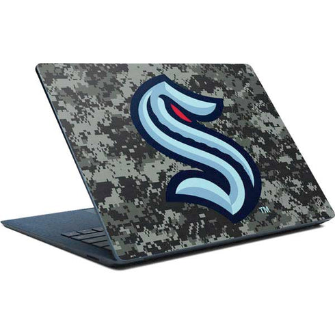 NHL Seattle Kraken Camo Surface Laptop Skin