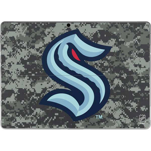 NHL Seattle Kraken Camo Surface Pro 9 Skin