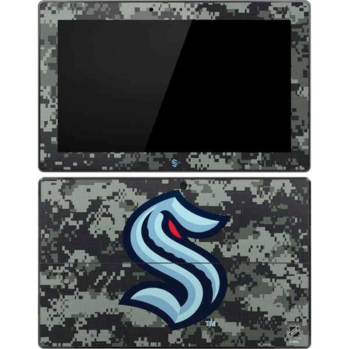 NHL Seattle Kraken Camo Surface Pro Tablet Skin