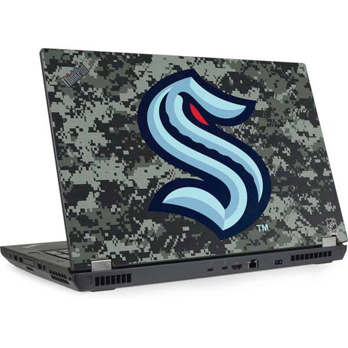 NHL Seattle Kraken Camo Lenovo ThinkPad Skin