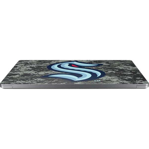 NHL Seattle Kraken Camo Universal Laptop 16.6in (13.4 x 9.7in) Skin