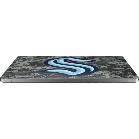 NHL Seattle Kraken Camo Universal Laptop 17in (13.8 x 10in) Skin