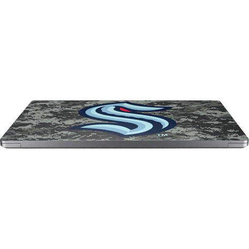 NHL Seattle Kraken Camo Universal Laptop 18in (14.6 x 10.6in) Skin