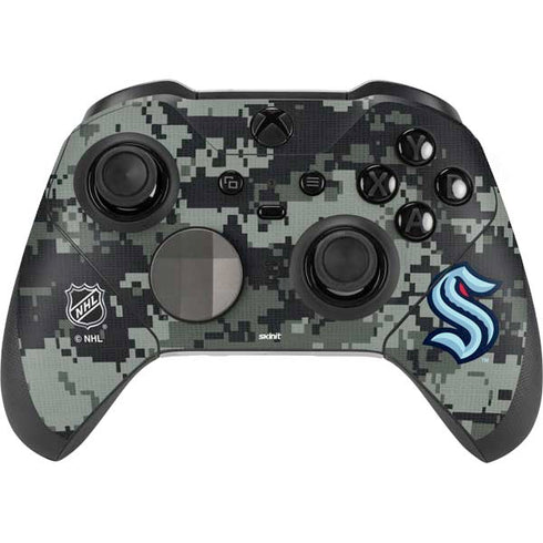 NHL Seattle Kraken Camo Xbox Elite Wireless Controller Series 2 Skin
