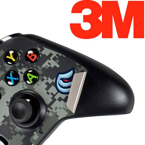 NHL Seattle Kraken Camo Xbox One Controller Skin