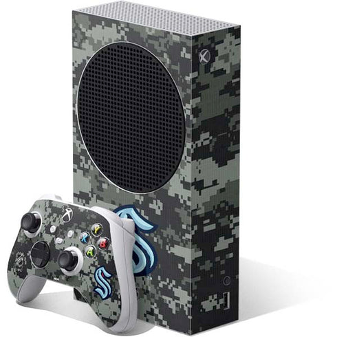 NHL Seattle Kraken Camo Xbox Series S Bundle Skin