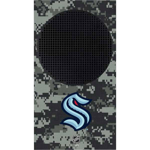 NHL Seattle Kraken Camo Xbox Series S Console Skin