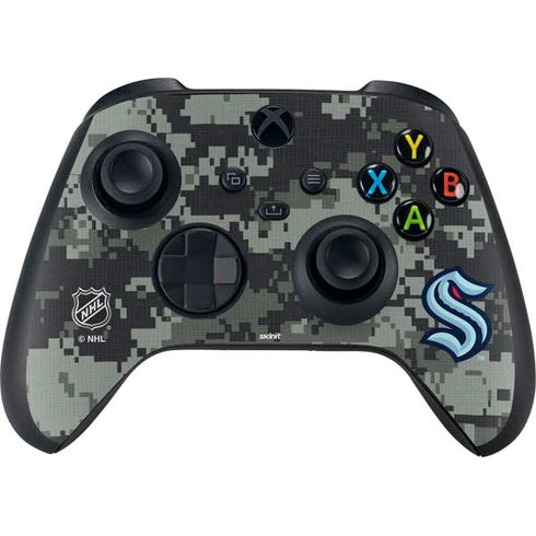 NHL Seattle Kraken Camo Xbox Series X Controller Skin