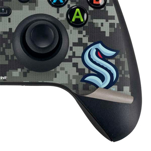 NHL Seattle Kraken Camo Xbox Series X Controller Skin