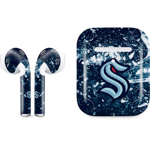 NHL Seattle Kraken Frozen Apple AirPods 2 Skin