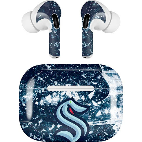 NHL Seattle Kraken Frozen Apple AirPods Pro Skin