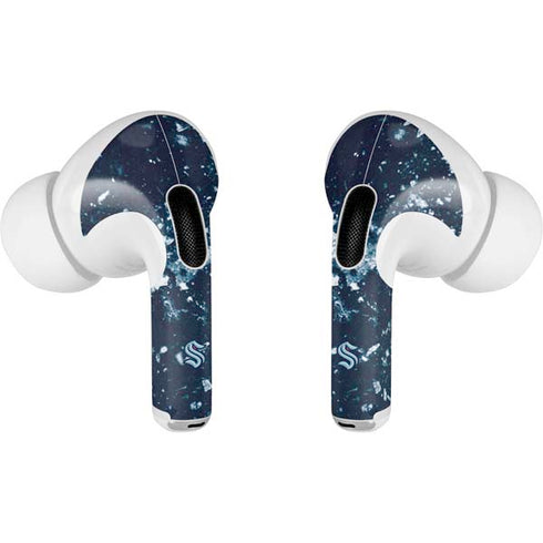 NHL Seattle Kraken Frozen Apple AirPods Pro Skin