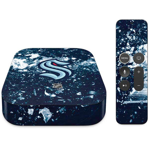 NHL Seattle Kraken Frozen Apple TV Skin