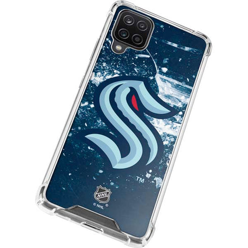 NHL Seattle Kraken Frozen Galaxy A12 Clear Case