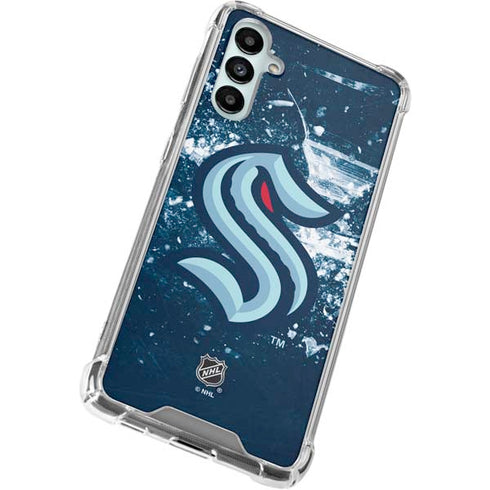 NHL Seattle Kraken Frozen Galaxy A14 5G Clear Case