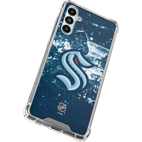 NHL Seattle Kraken Frozen Galaxy A15 5G Clear Case
