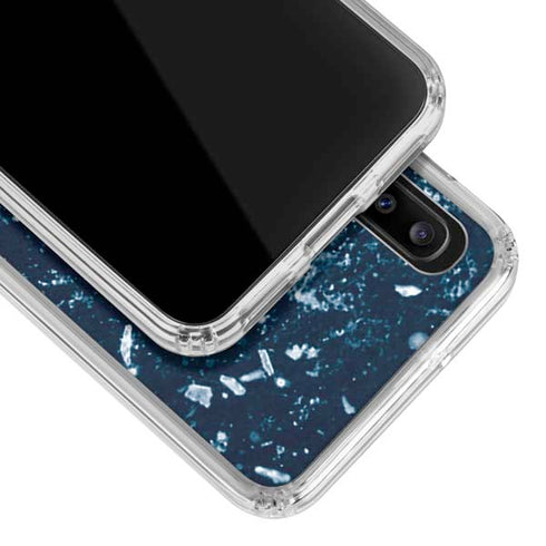 NHL Seattle Kraken Frozen Galaxy A20 Clear Case