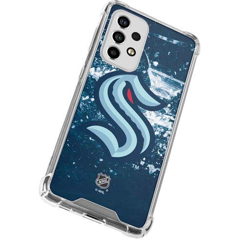 NHL Seattle Kraken Frozen Galaxy A53 5G Clear Case