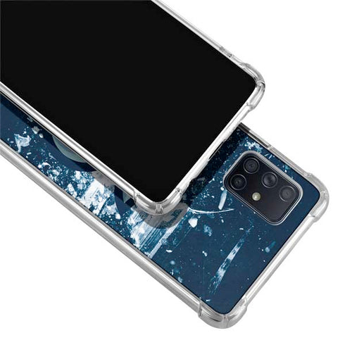 NHL Seattle Kraken Frozen Galaxy A71 5G Clear Case