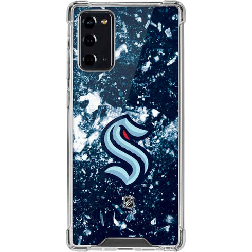 NHL Seattle Kraken Frozen Galaxy Note20 5G Clear Case
