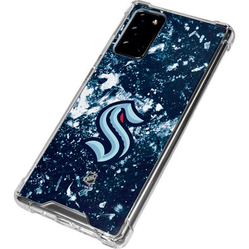 NHL Seattle Kraken Frozen Galaxy Note20 5G Clear Case