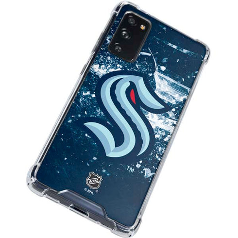 NHL Seattle Kraken Frozen Galaxy S20 FE Clear Case