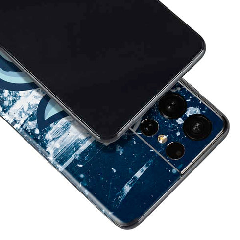 NHL Seattle Kraken Frozen Galaxy S21 Ultra 5G Skin