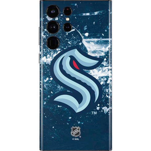 NHL Seattle Kraken Frozen Galaxy S22 Ultra Skin