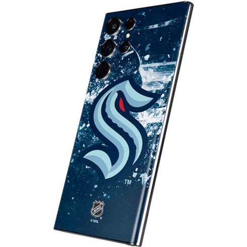 NHL Seattle Kraken Frozen Galaxy S22 Ultra Skin