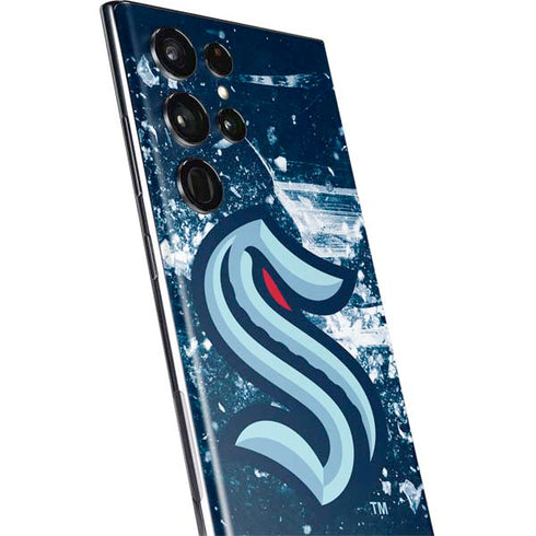 NHL Seattle Kraken Frozen Galaxy S22 Ultra Skin