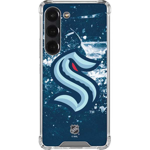 NHL Seattle Kraken Frozen Galaxy S23 Clear Case